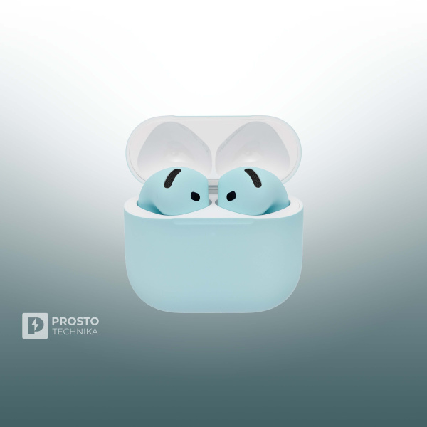 Apple Беспроводные наушники Apple AirPods 4 / Небесно-голубой